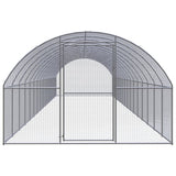 VidaXL Poulailler 3x16x2 m en acier galvanisé