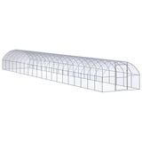 Vidaxl Chicken Run 3x20x2 m galvanizovaná ocel