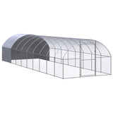 Vidaxl Chicken Run 3x10x2 M Galvanisé Steel