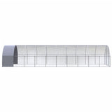 Vidaxl Chicken Run 3x10x2 M Galvanisé Steel