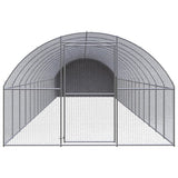 VidaXL Poulailler 3x16x2 m en acier galvanisé