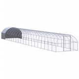 Vidaxl Chicken Run 3x20x2 M Galvanisé Steel