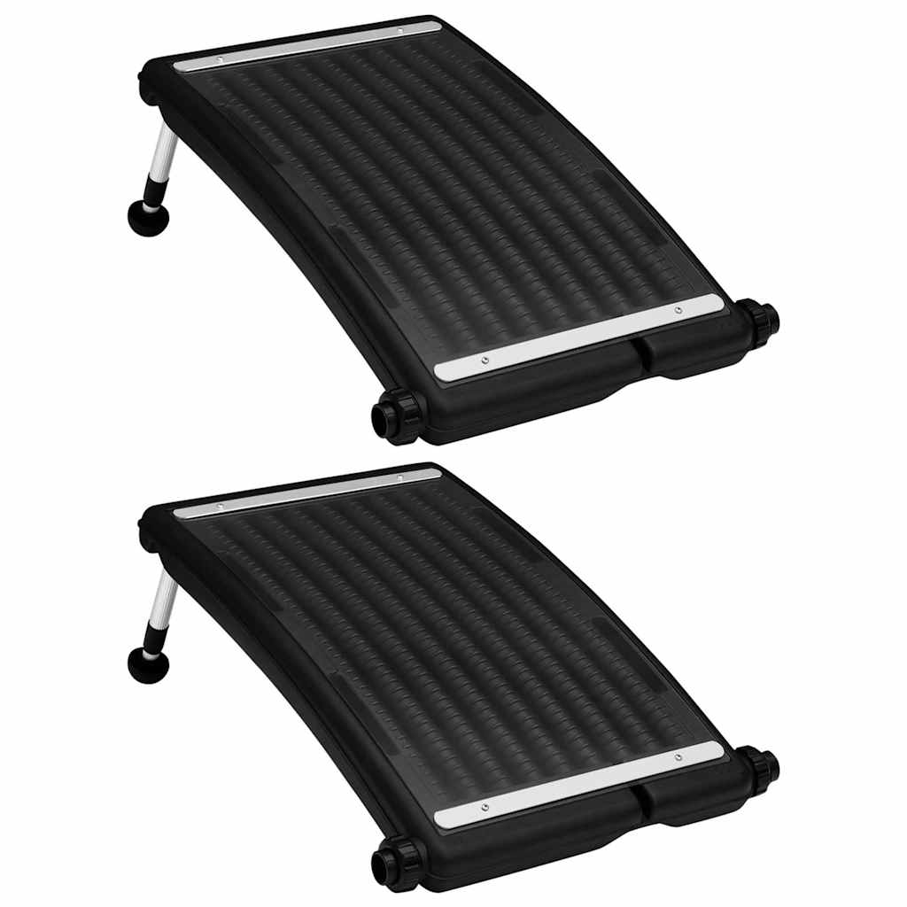 Panne de chauffage de piscine Vidaxl Solaire 2 St Bent 72.5x46 cm