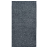 Vidaxl tapis kortpolig 80x150 cm anthracite -colored