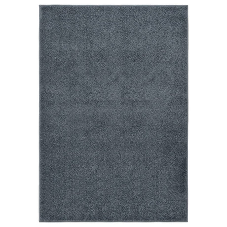 Vidaxl tapis kortpolig 160x230 cm anthracite -colored