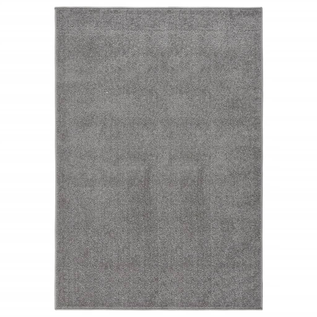 Vidaxl Rug Kortpolig 200x290 cm grigio