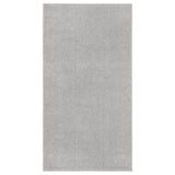 RUG VIDAXL KORTPOLIG 80X150 cm de gris claro