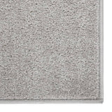 Tapis vidaxl kortpolig 140x200 cm gris clair