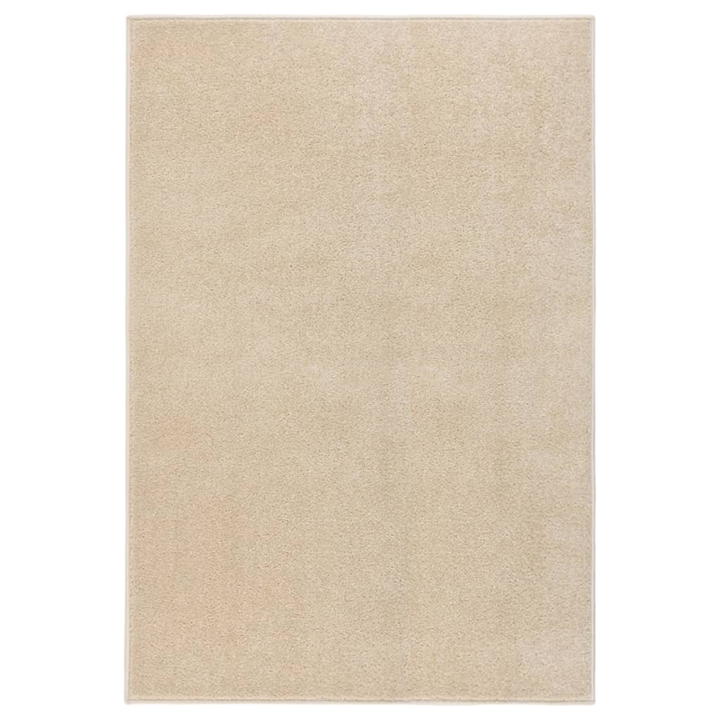 Alfombra Vidaxl Kortpolig 160x230 cm beige