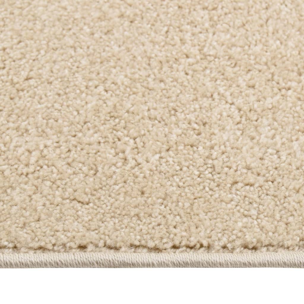 Alfombra Vidaxl Kortpolig 160x230 cm beige