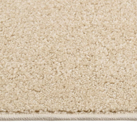 Vidaxl tapis kortpolig 160x230 cm beige