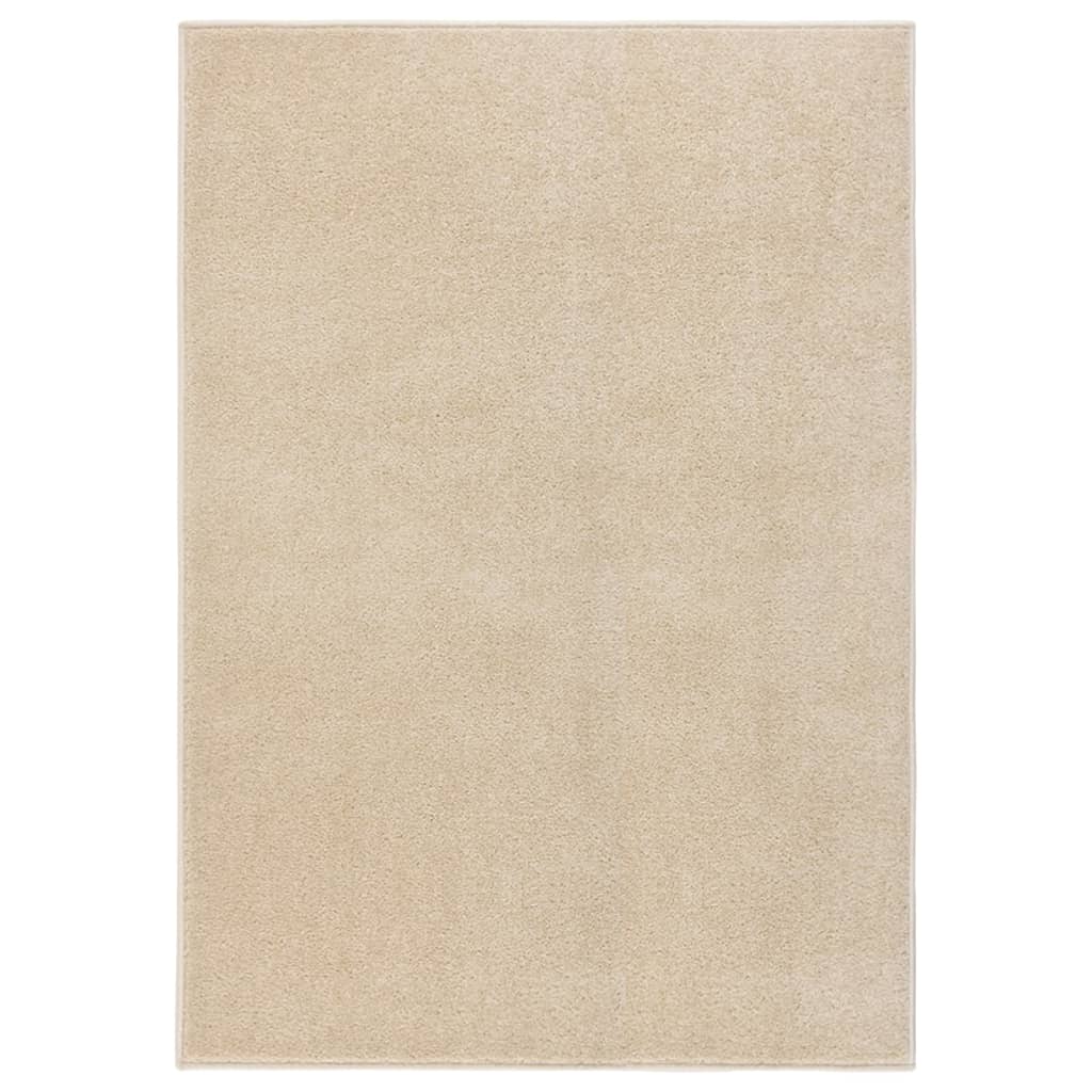 Vidaxl Rug Kortpolig 240x340 cm beige