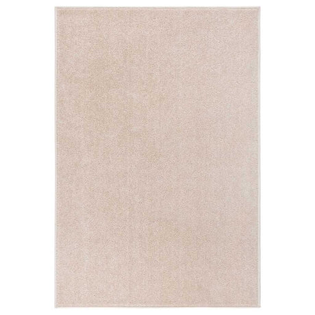Vidaxl tapis kortpolig 200x290 cm beige sombre