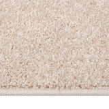 Vidaxl tapis kortpolig 200x290 cm beige sombre