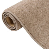 Tapis vidaxl kortpolig 80x150 cm brun