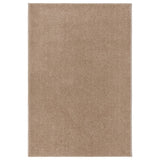 Vidaxl tapis kortpolig 160x230 cm brun