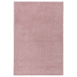 Vidaxl tapis kortpolig 160x230 cm rose