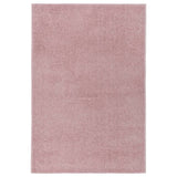 Vidaxl Rug Kortpolig 200x290 cm roza