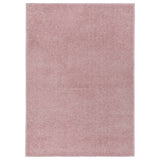 Vidaxl tapis kortpolig 240x340 cm rose