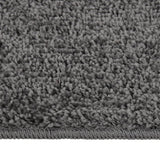 Vidaxl Rug Shaggy Anti-Slip 80x150 cm mørk grå