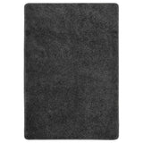 Tapis vidaxl Shaggy anti-glip 120x170 cm gris foncé