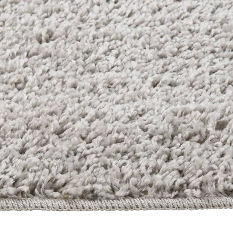Tapis vidaxl shaggy anti-glip 80x150 cm gris clair