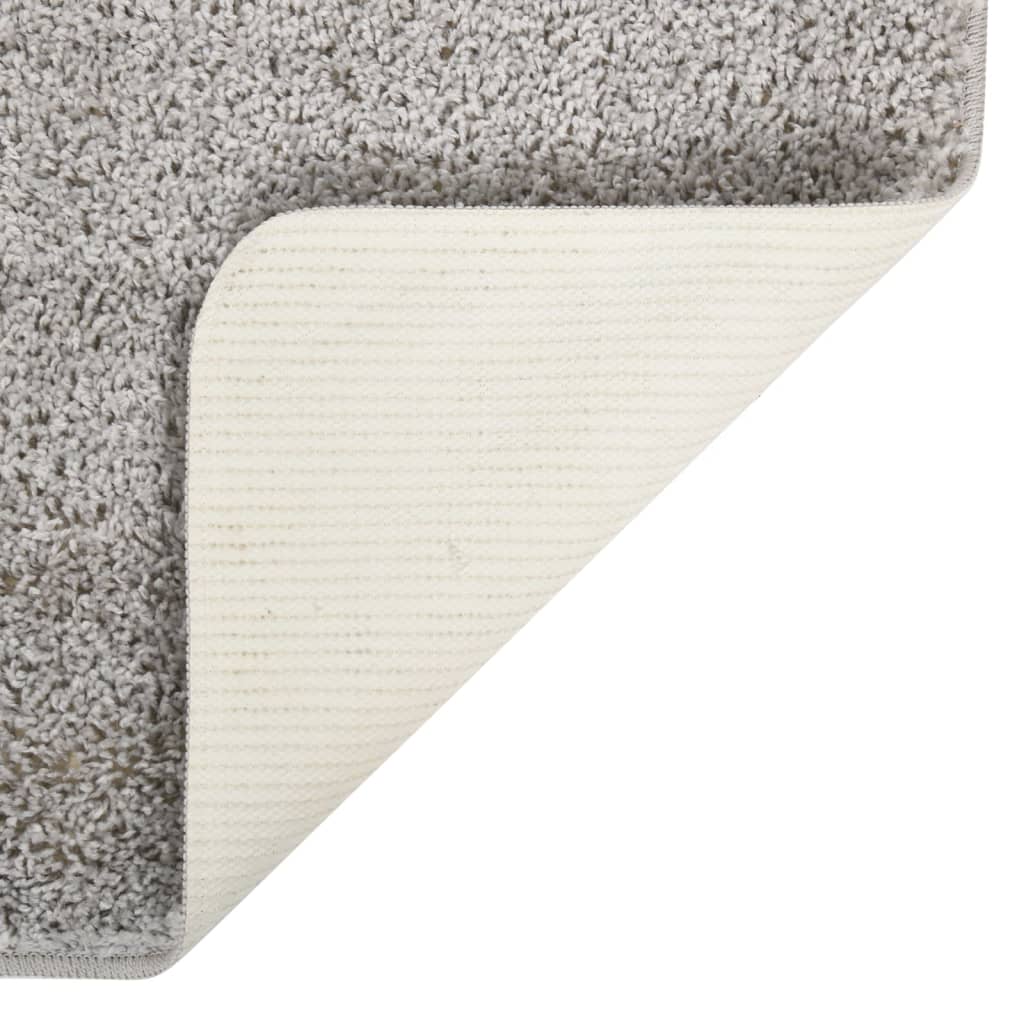 Vidaxl Rug Shaggy Anti-Slip 80x150 cm lysegrå