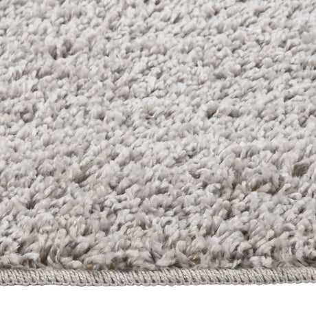 Tapis vidaxl Shaggy Anti-slip 140x200 cm gris clair