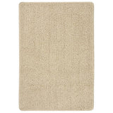 Tapis vidaxl Shaggy Anti-slip 120x170 cm de couleur crème