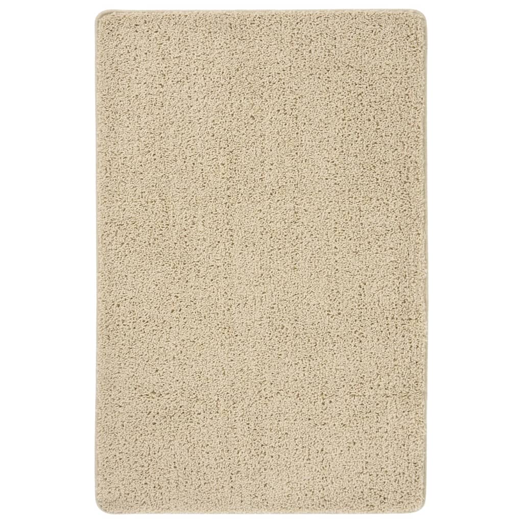 Vidaxl Rug Shaggy Anti-Slip 200x290 cm cremefarvet