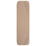 Mattes d'escalier Vidaxl 15 ST BEIGE RECTANGULAIRE ANTI-SLIP 75X20 CM