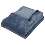 Vidaxl coperta 150x200 cm Polyester Ultimate Grey