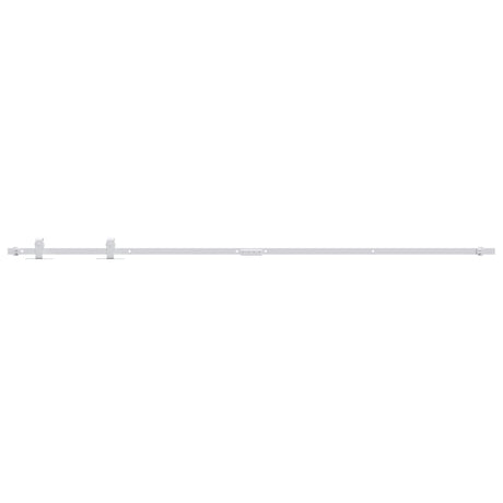Suspension Vidaxl Ensemble pour une mini-porte-skiver 183 cm en acier en acier en carbone blanc