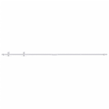 Vidaxx kit de suspension pour mini porte coulissante 200 cm acier au carbone blanc