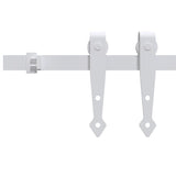Suspension Vidaxl Ensemble pour la mini-porte-jumelle 200 cm en acier en acier en carbone blanc