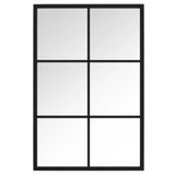 Vidaxl Wall Mirror 60x40 cm Metal Black