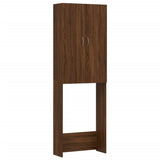 Vidaxl Washing Machine Armoire 64x25.5x190 cm Couleur de chêne brun