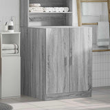 Vidaxl Washing Machine Counboard 71x71.5x91.5 cm Gray Sonoma Oak coloré