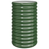 Vidaxx jardinière 40x40x68 cm acier galvanisé vert