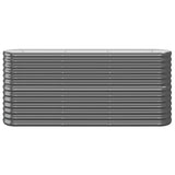 Boîte de planification Vidaxl 152x40x68 cm - Anthracite en acier recouvert de