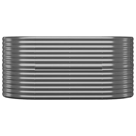 Boîte de planification Vidaxl 152x80x68 cm - Anthracite en acier recouvert de