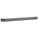 Boîte de planification Vidaxl 544x100x36 cm - Anthracite en acier recouvert de