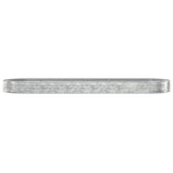 Jardinière Vidaxx 523x140x36 cm acier galvanisé couleur argent