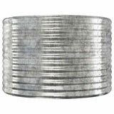 Vidaxx jardinière 100x100x68 cm acier galvanisé couleur argent