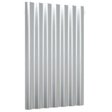 Panneaux de toit vidaxl 36 ST 60x36 cm en poudre en acier en acier couleurs