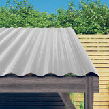Panneaux de toit vidaxl 36 ST 60x36 cm en poudre en acier en acier couleurs