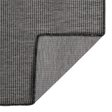 Vidaxl extérieur tapis plat tissé 100x200 cm gris