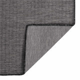 Vidaxl extérieur tapis plat tissé 160x230 cm gris