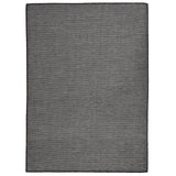 Vidaxl Extérieur tapis plat - 200x280 cm tissé gris
