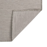 Vidaxl utenfor teppet flatvevd 80x150 cm taupe